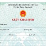 giấy khai sinh sai ng&agrave;y sinh