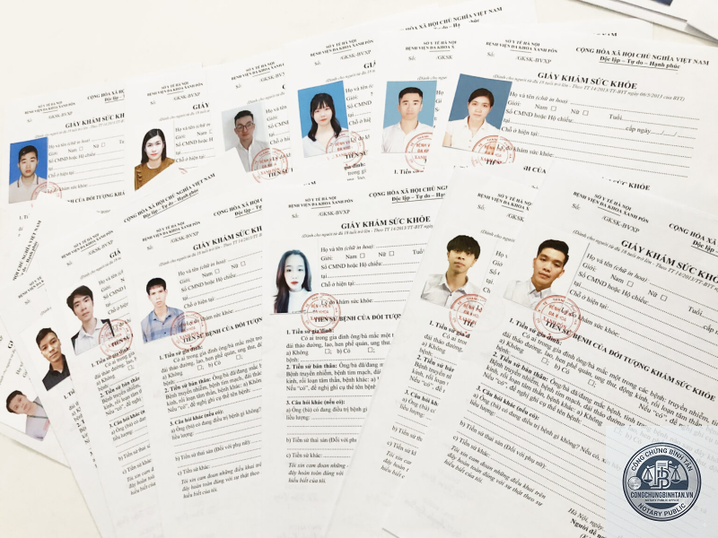 giấy kh&aacute;m sức khỏe - H&igrave;nh 4