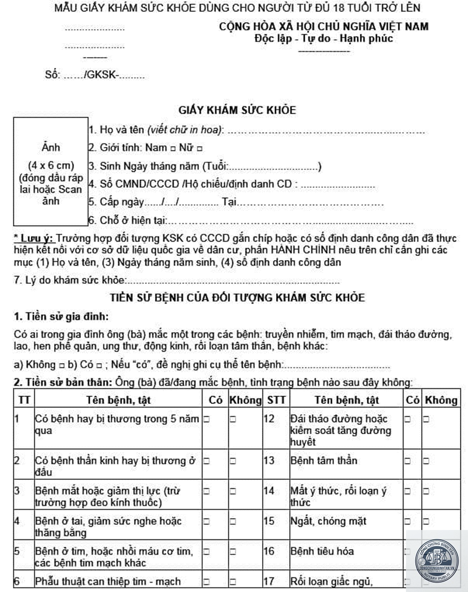 giấy kh&aacute;m sức khỏe đi học - H&igrave;nh 5