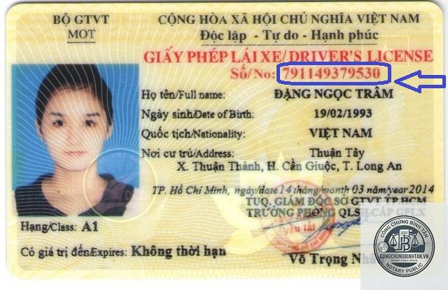 giấy phép lái xe - Hình 2
