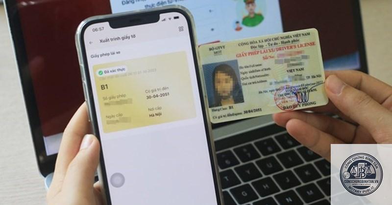 giấy phép lái xe điện tử - Hình 1