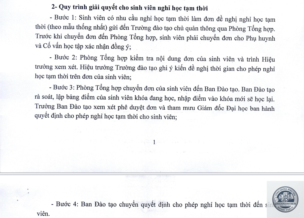 giấy tờ bảo lưu kết quả học tập - H&igrave;nh 3