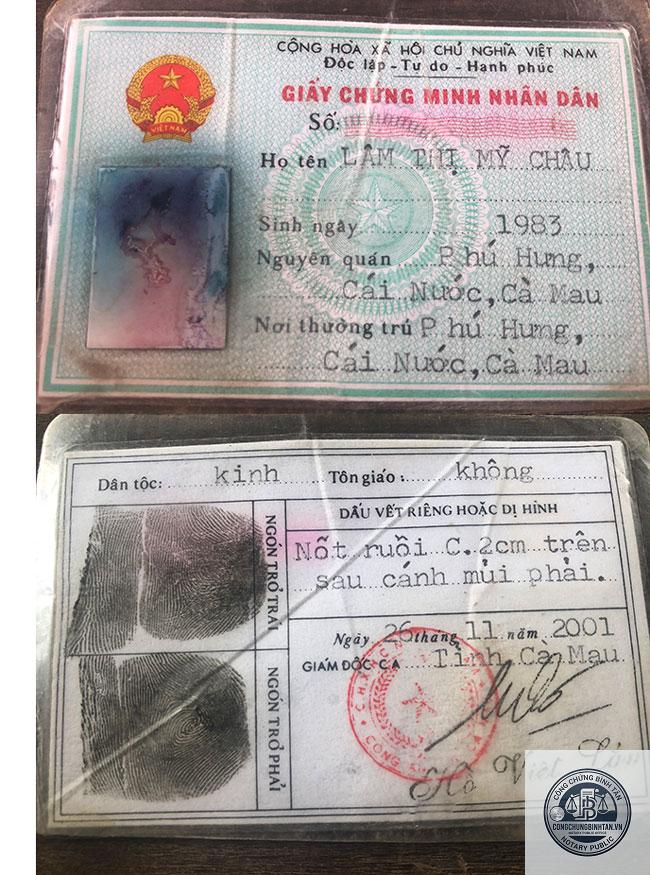giấy tờ c&aacute; nh&acirc;n bị hư hỏng - H&igrave;nh 4