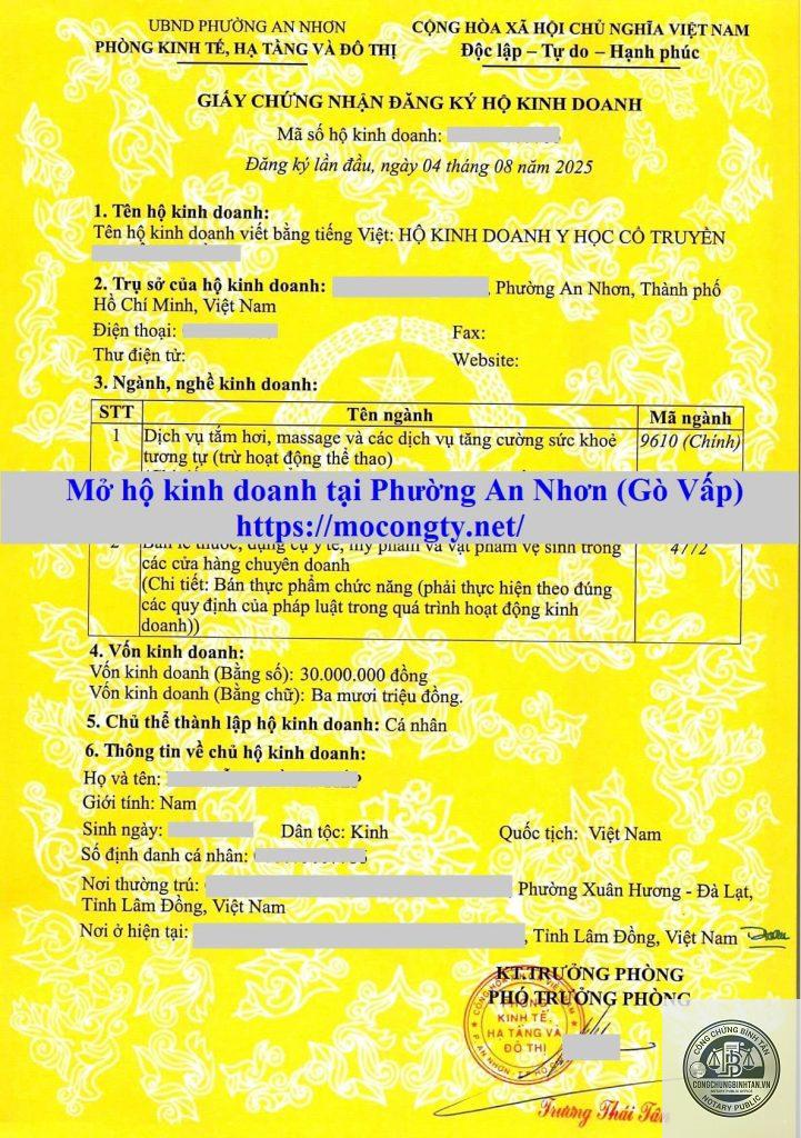 giấy tờ cá nhân đăng ký hộ kinh doanh - Hình 4