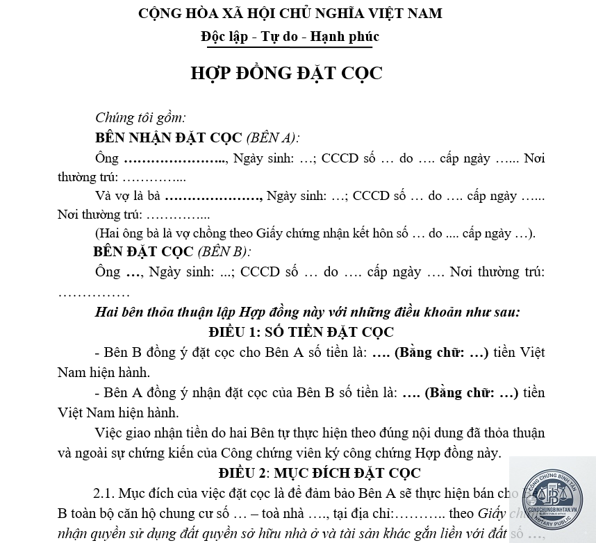 giấy tờ c&aacute; nh&acirc;n mua chung cư - H&igrave;nh 3