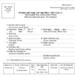 giấy tờ c&aacute; nh&acirc;n xin visa