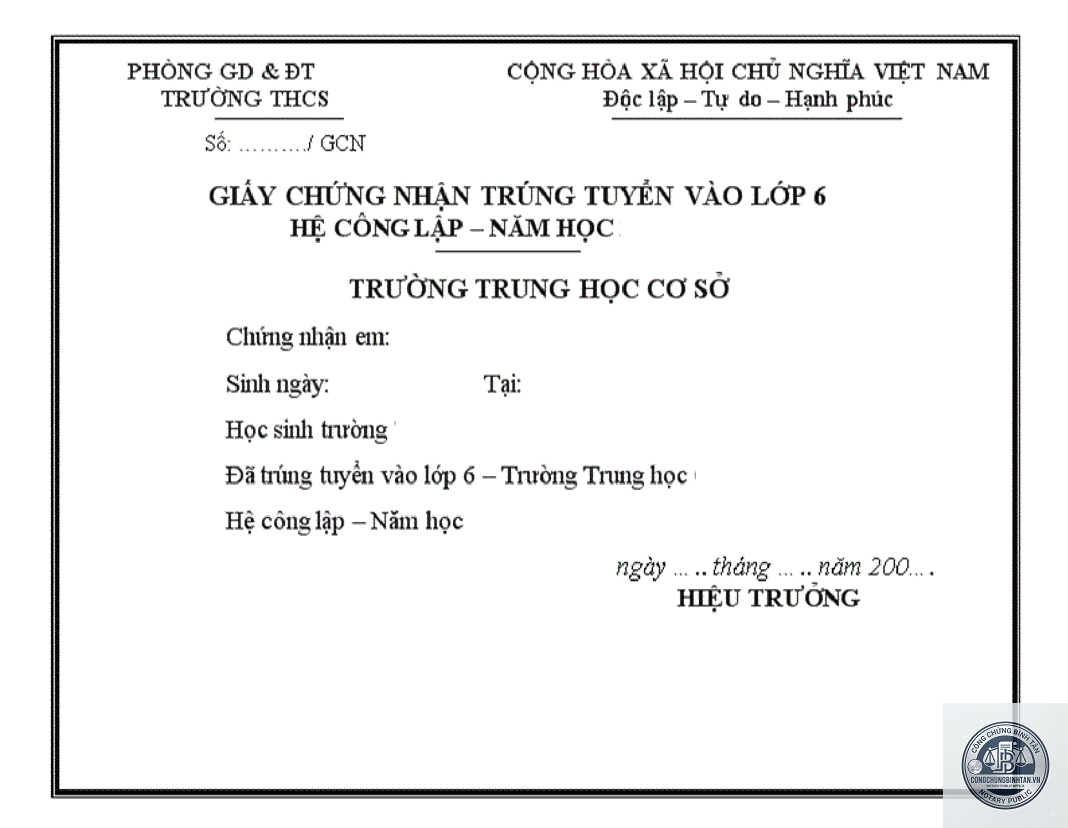 giấy tờ chuyển trường - H&igrave;nh 4