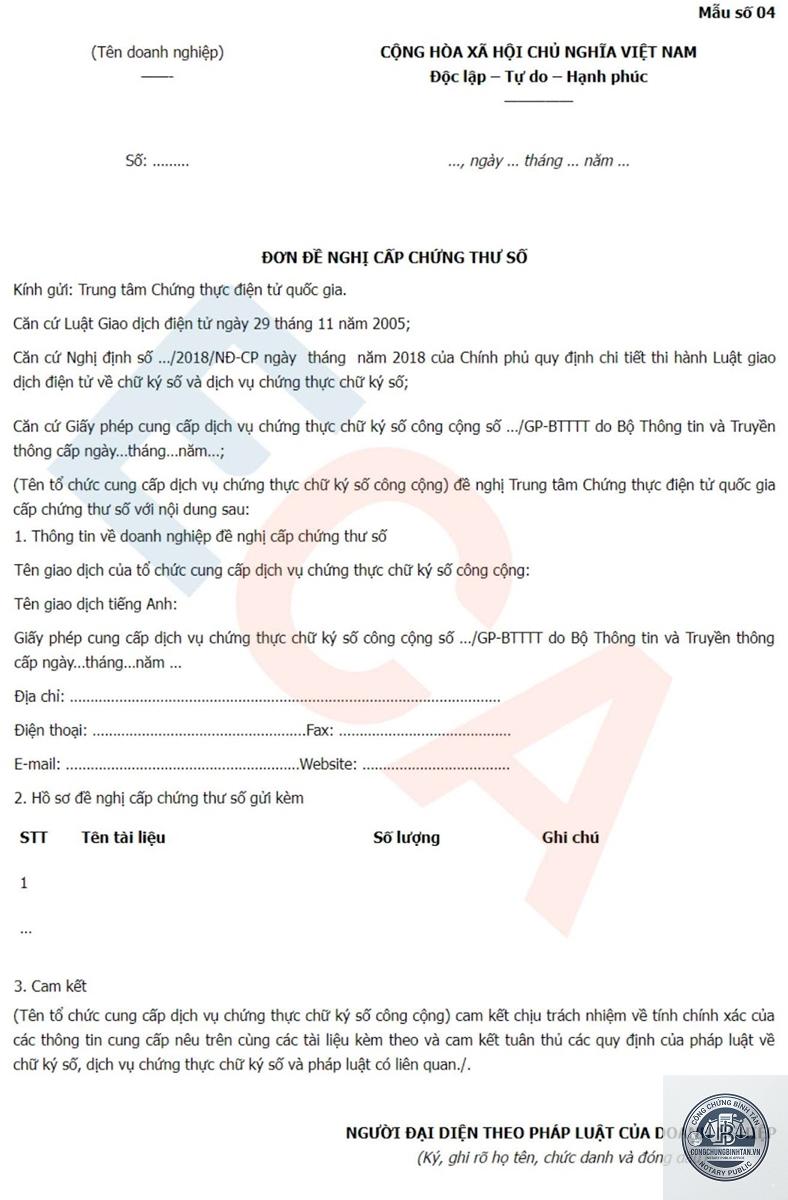 giấy tờ đăng k&yacute; chữ k&yacute; số - H&igrave;nh 1