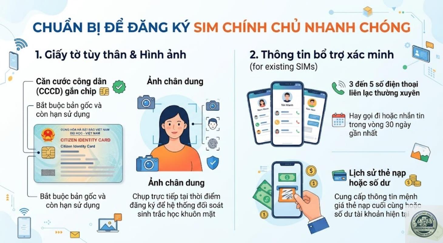 giấy tờ đăng ký sim chính chủ - Hình 3