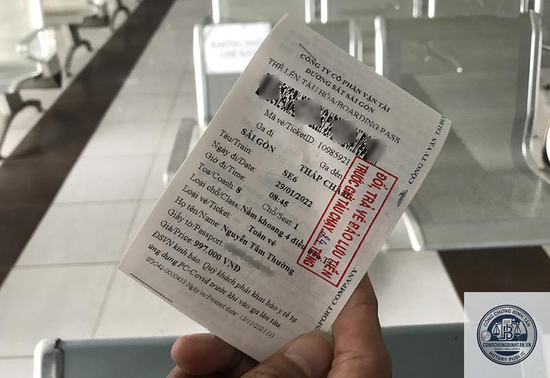 giấy tờ đi t&agrave;u hỏa - H&igrave;nh 5