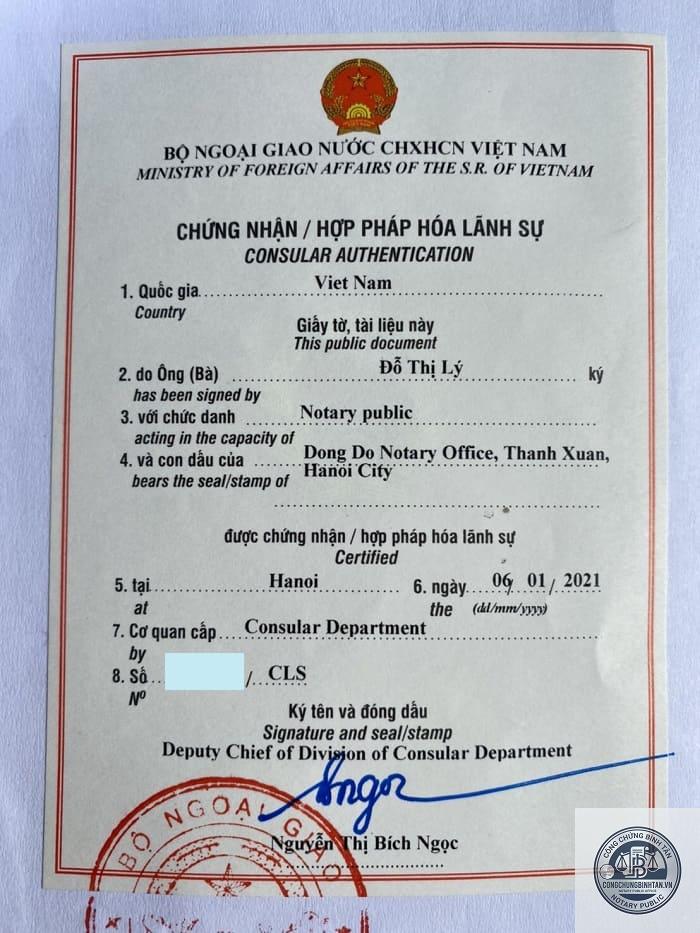 giấy tờ hợp pháp là gì