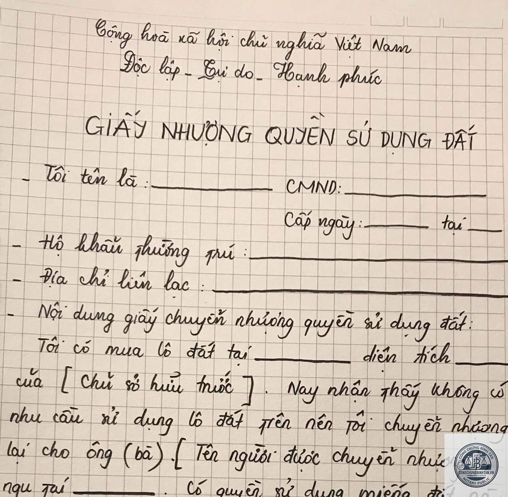 giấy tờ khi bán nhà - Hình 5