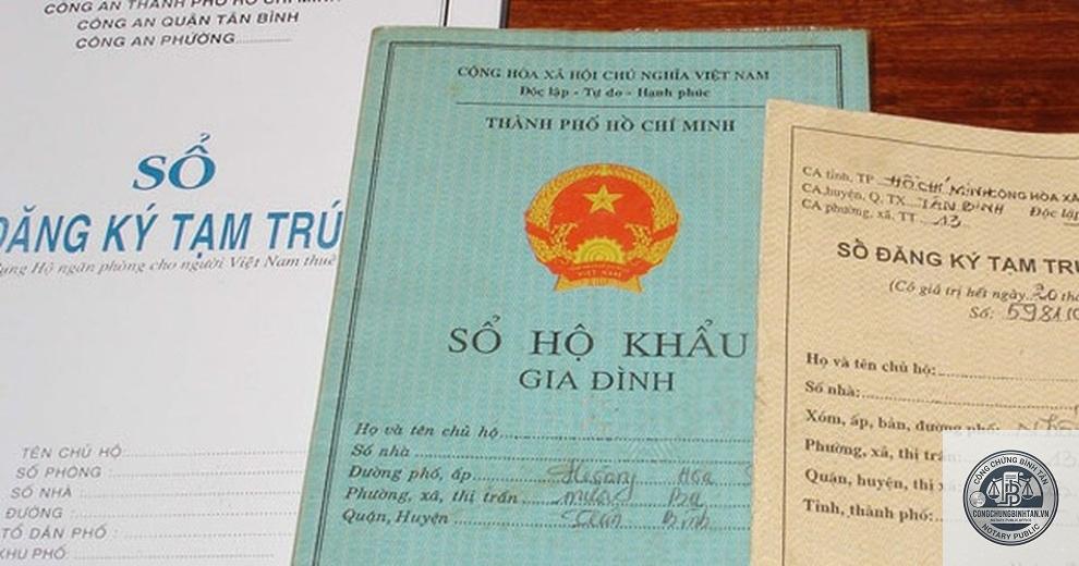 giấy tờ khi đăng ký cư trú - Hình 3