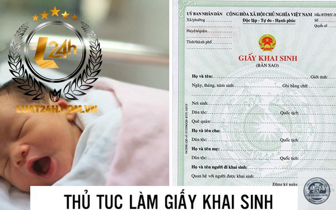 giấy tờ khi khai sinh cho con - Hình 4