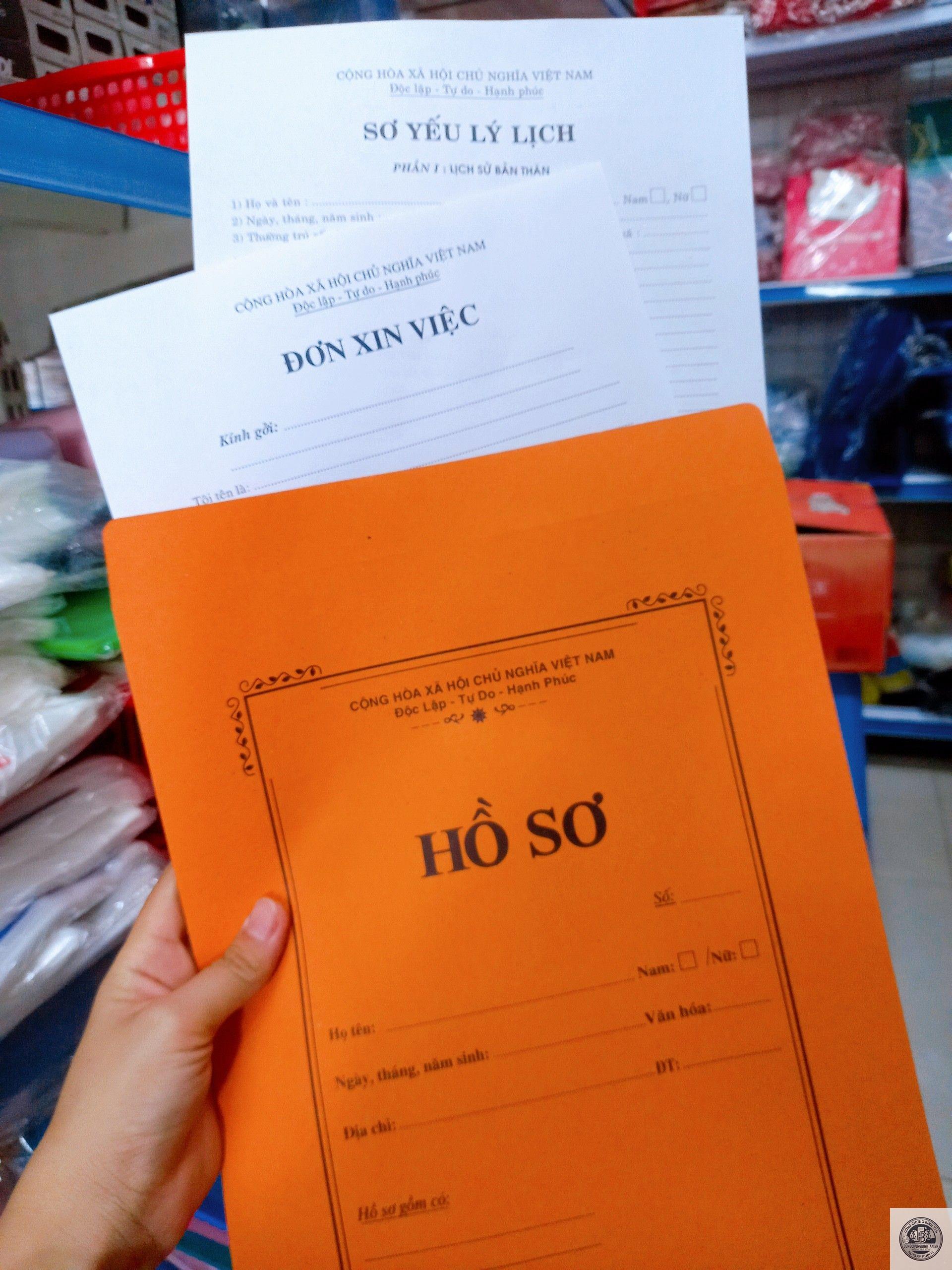 giấy tờ khi xin việc - Hình 2