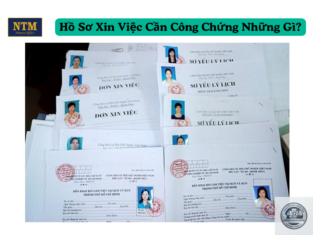 giấy tờ khi xin việc - Hình 3