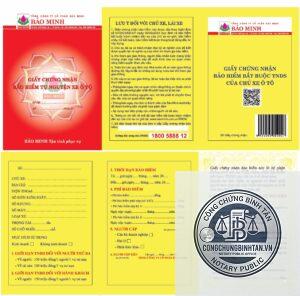 giấy tờ mua bảo hiểm ô tô