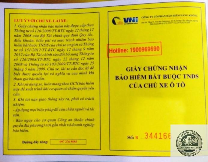 giấy tờ mua bảo hiểm &ocirc; t&ocirc; - H&igrave;nh 4
