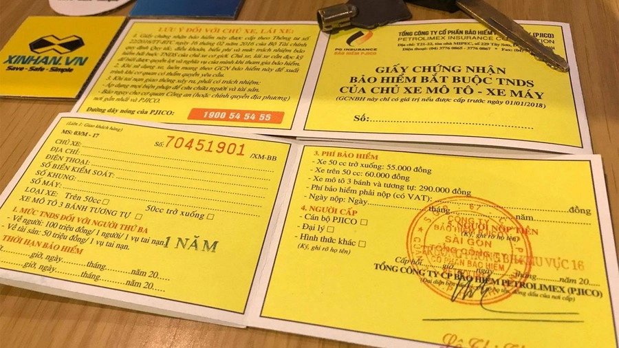 giấy tờ mua bảo hiểm xe m&aacute;y - H&igrave;nh 4