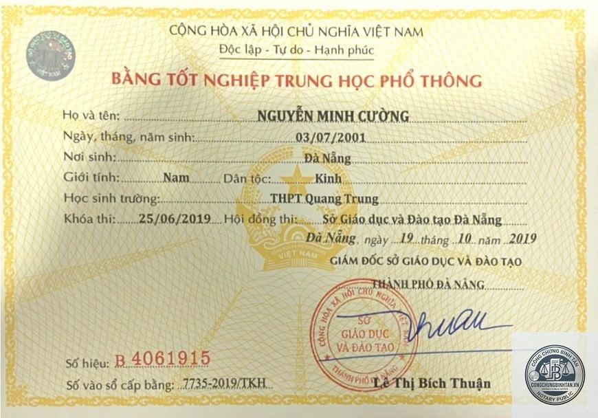 giấy tờ nhận bằng tốt nghiệp - H&igrave;nh 3