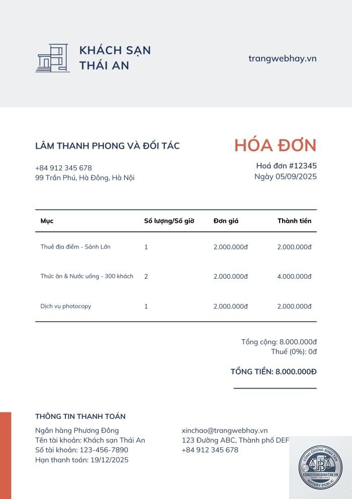 giấy tờ thuê khách sạn - Hình 5