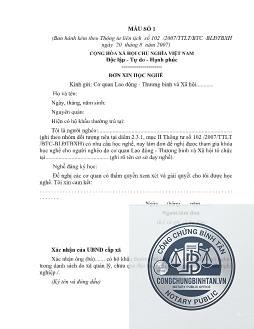 giấy tờ xin học nghề - H&igrave;nh 3
