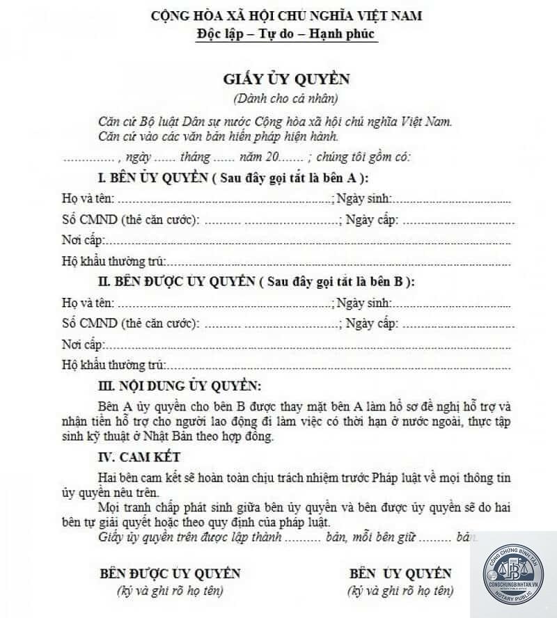 giấy ủy quyền l&agrave; g&igrave; - H&igrave;nh 5