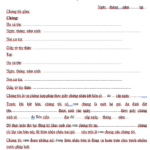 giấy x&aacute;c nhận con chung