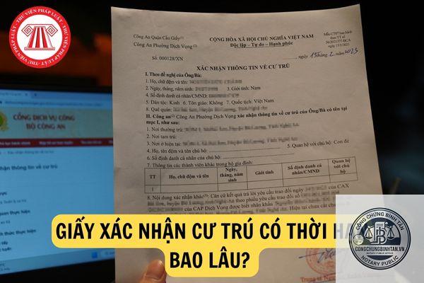 giấy xác nhận cư trú có thời hạn không - Hình 2