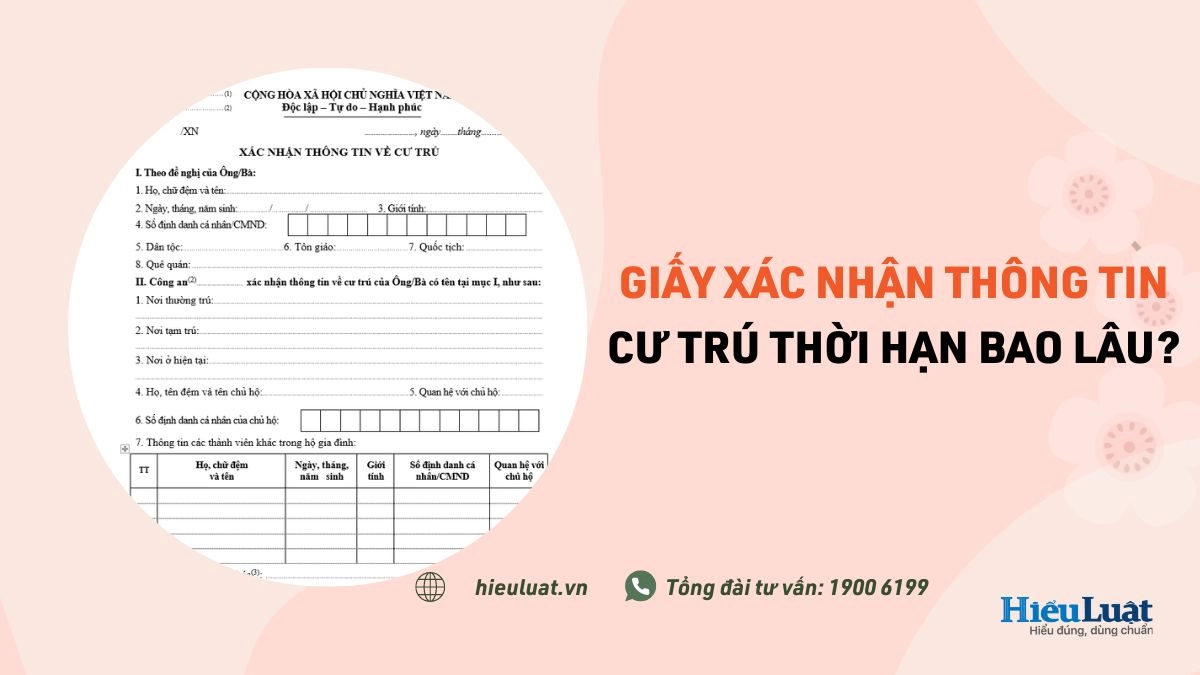 giấy xác nhận cư trú có thời hạn không - Hình 3