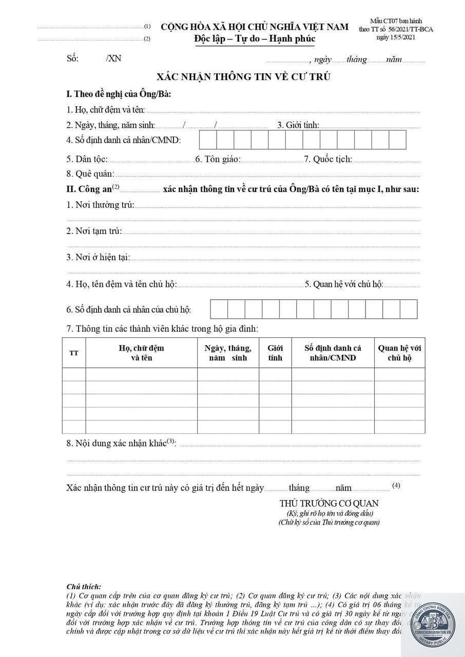 giấy x&aacute;c nhận cư tr&uacute; mua b&aacute;n nh&agrave; - H&igrave;nh 4
