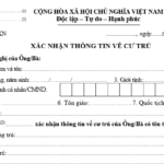 Giấy Xác Nhận Cư Trú Photo Chứng Thực: Giá Trị Pháp Lý Và Những Điều Cần Biết giấy xác nhận cư trú photo chứng thực