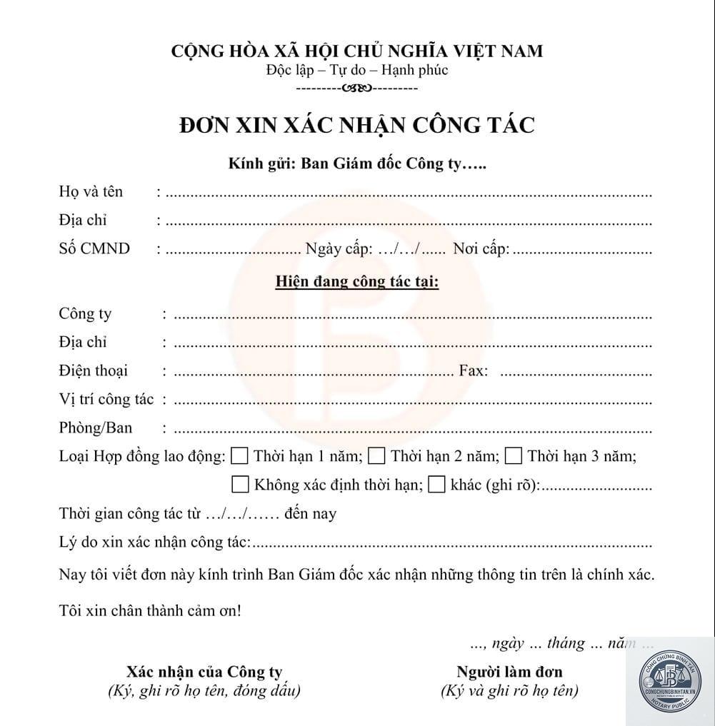 giấy x&aacute;c nhận đang l&agrave;m việc - H&igrave;nh 3