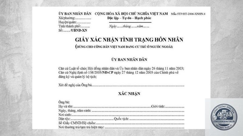 giấy x&aacute;c nhận độc th&acirc;n online - H&igrave;nh 5