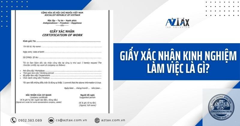 giấy x&aacute;c nhận kinh nghiệm l&agrave;m việc - H&igrave;nh 3