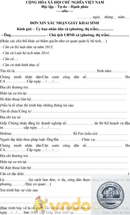 giấy x&aacute;c nhận ng&agrave;y th&aacute;ng năm sinh - H&igrave;nh 5