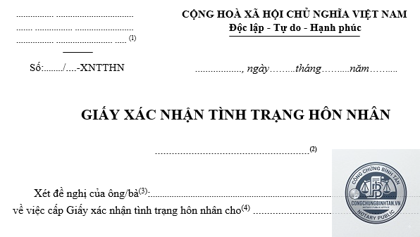 giấy x&aacute;c nhận t&igrave;nh trạng h&ocirc;n nh&acirc;n c&oacute; thời hạn bao l&acirc;u - H&igrave;nh 2