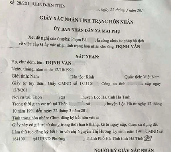 giấy x&aacute;c nhận t&igrave;nh trạng h&ocirc;n nh&acirc;n c&oacute; thời hạn bao l&acirc;u - H&igrave;nh 4