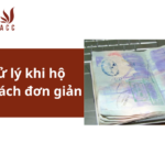 hộ chiếu bị bong b&igrave;a