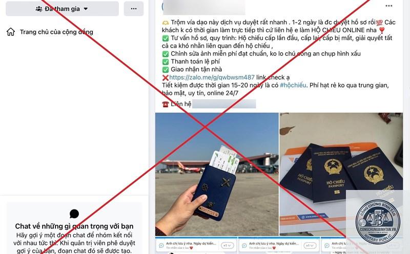 hộ chiếu bị hủy - Hình 1