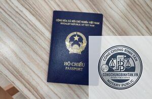 hộ chiếu có cần công chứng khi xin visa