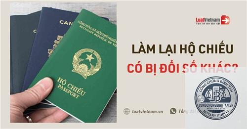 hộ chiếu có đổi số không