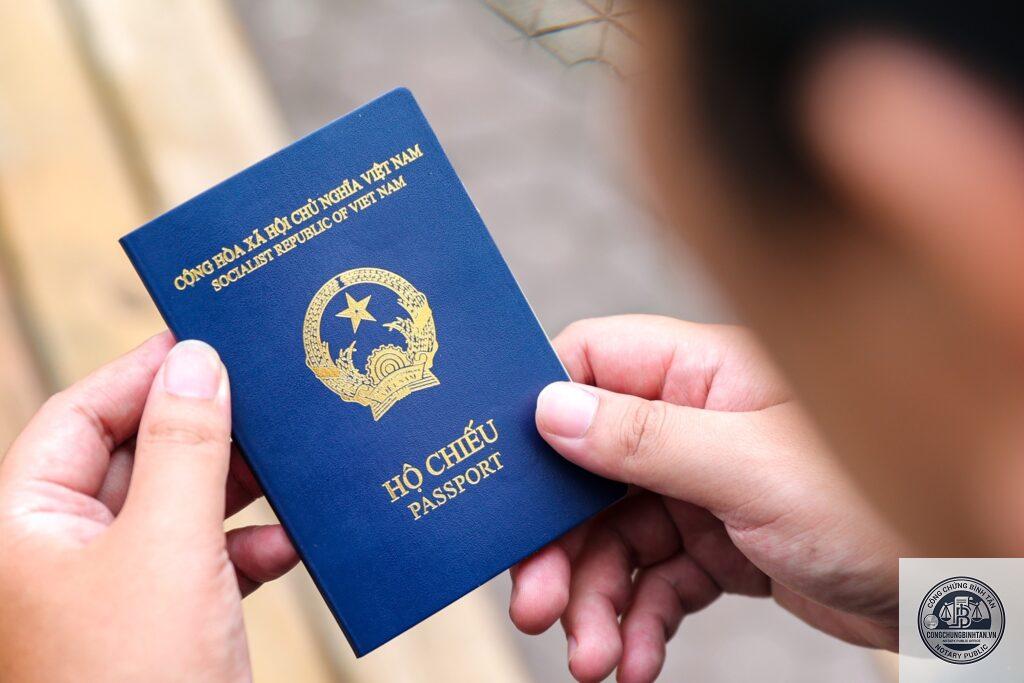 hộ chiếu không gắn chip