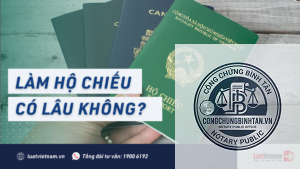 hộ chiếu làm khẩn bao nhiêu ngày