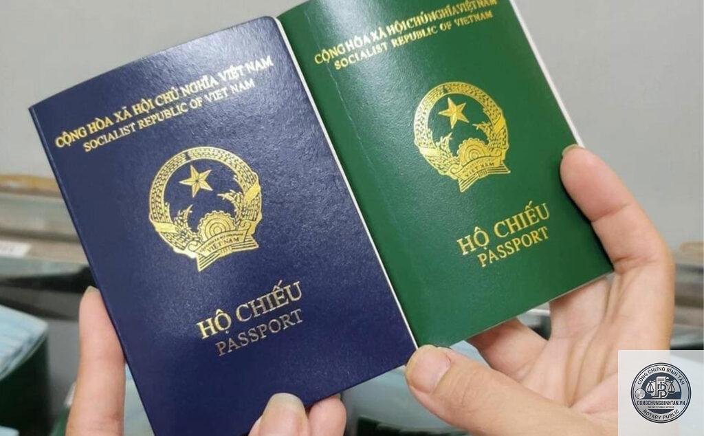 hộ chiếu màu xanh là gì