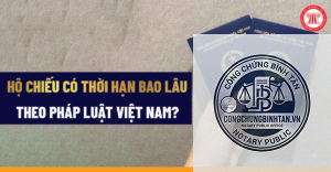 hộ chiếu người lớn có thời hạn bao lâu