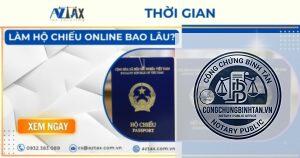 hộ chiếu online bao lâu có