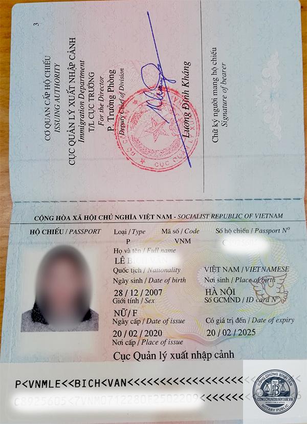 hộ chiếu trẻ em c&oacute; thời hạn bao l&acirc;u - H&igrave;nh 4