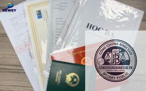 hồ sơ du học gồm những giấy tờ gì