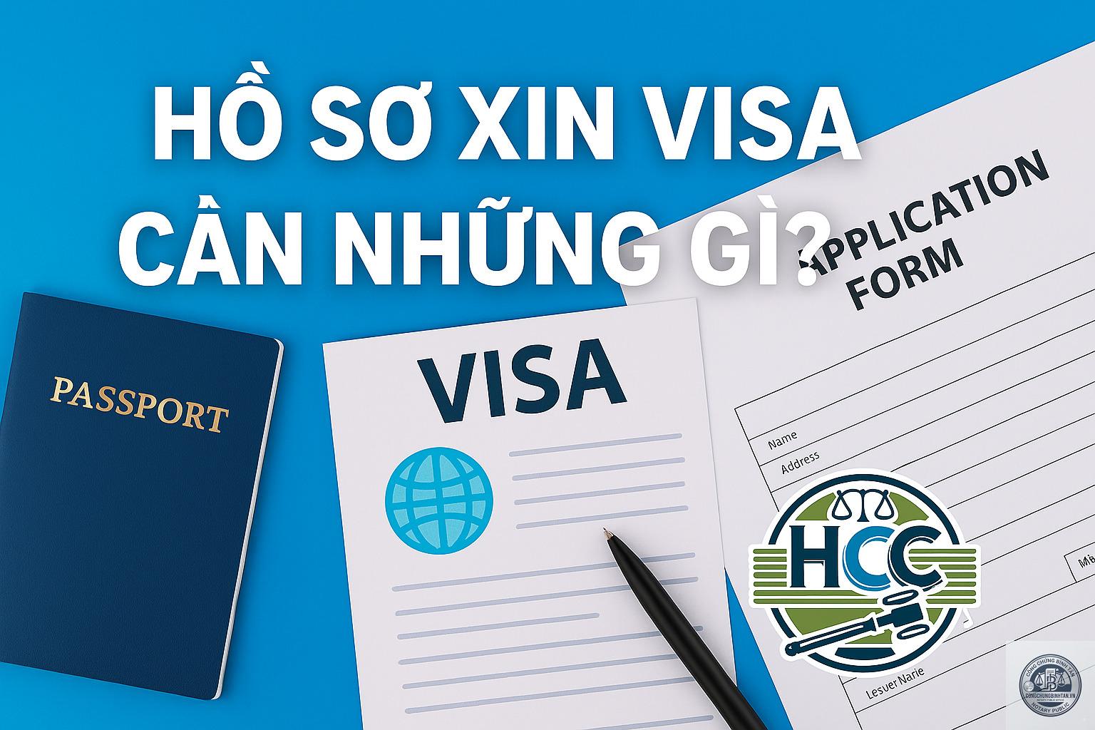 hồ sơ xin visa gồm những giấy tờ g&igrave; - H&igrave;nh 3